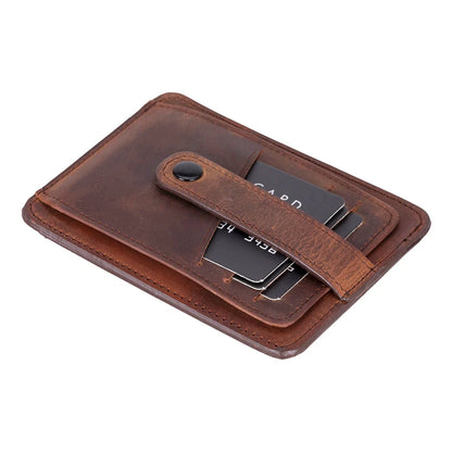 BLWL20 Snap Leather Card Holder