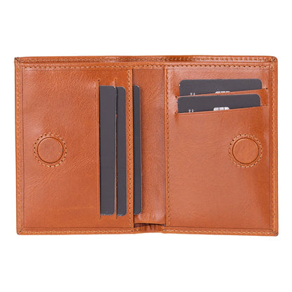 Nigra Leather Wallet with Magnetic Closure