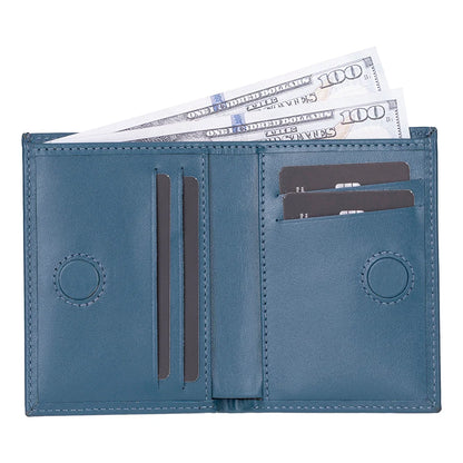 Nigra Leather Wallet with Magnetic Closure
