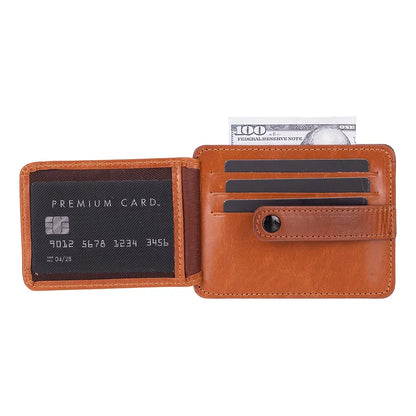 BLWL20 Snap Leather Card Holder