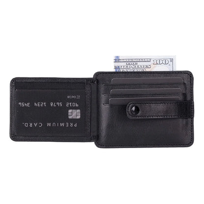 BLWL20 Snap Leather Card Holder