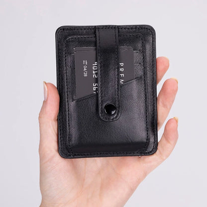 BLWL20 Snap Leather Card Holder