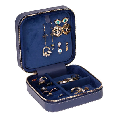 Amanda Medium Leather Jewelry Box