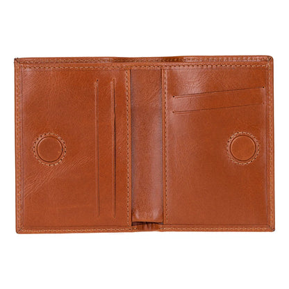 Nigra Leather Wallet with Magnetic Closure