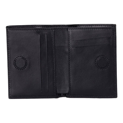 Nigra Leather Wallet with Magnetic Closure