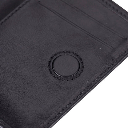 Nigra Leather Wallet with Magnetic Closure