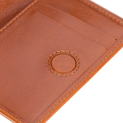 Nigra Leather Wallet with Magnetic Closure