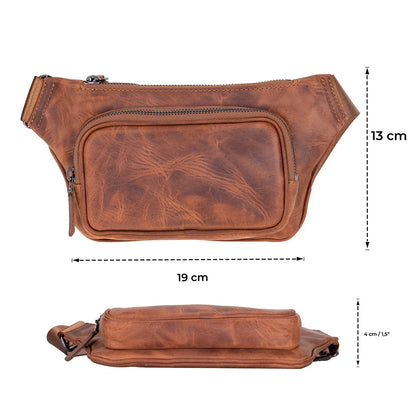 Apex Leather Belt Bag