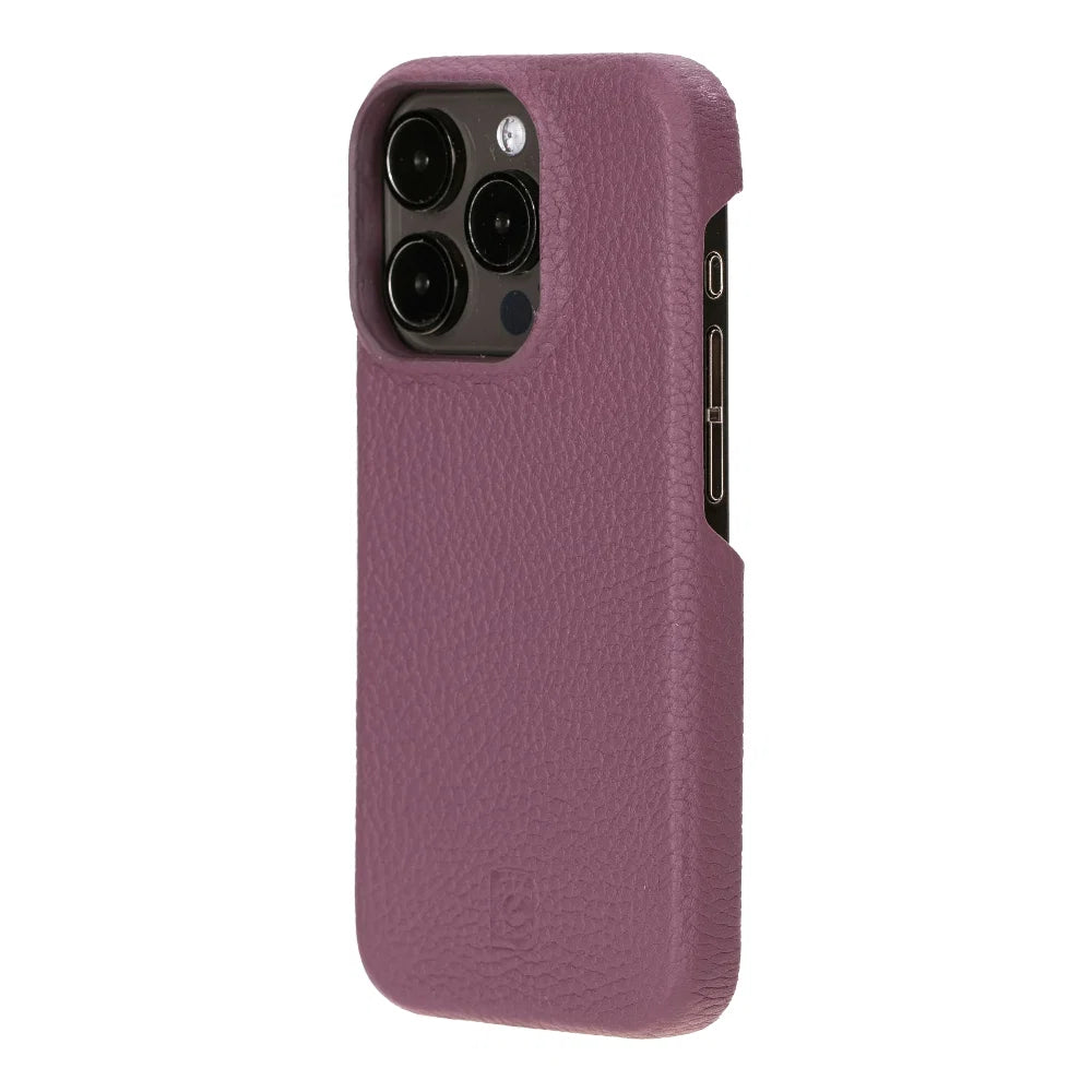 Bouletta Apple iPhone 15 Series Full Leather Coating Back Cover
