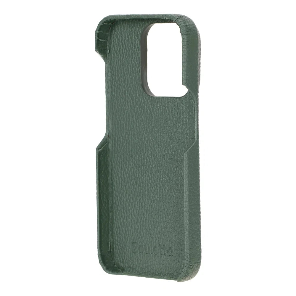 Bouletta Apple iPhone 15 Series Full Leather Coating Back Cover