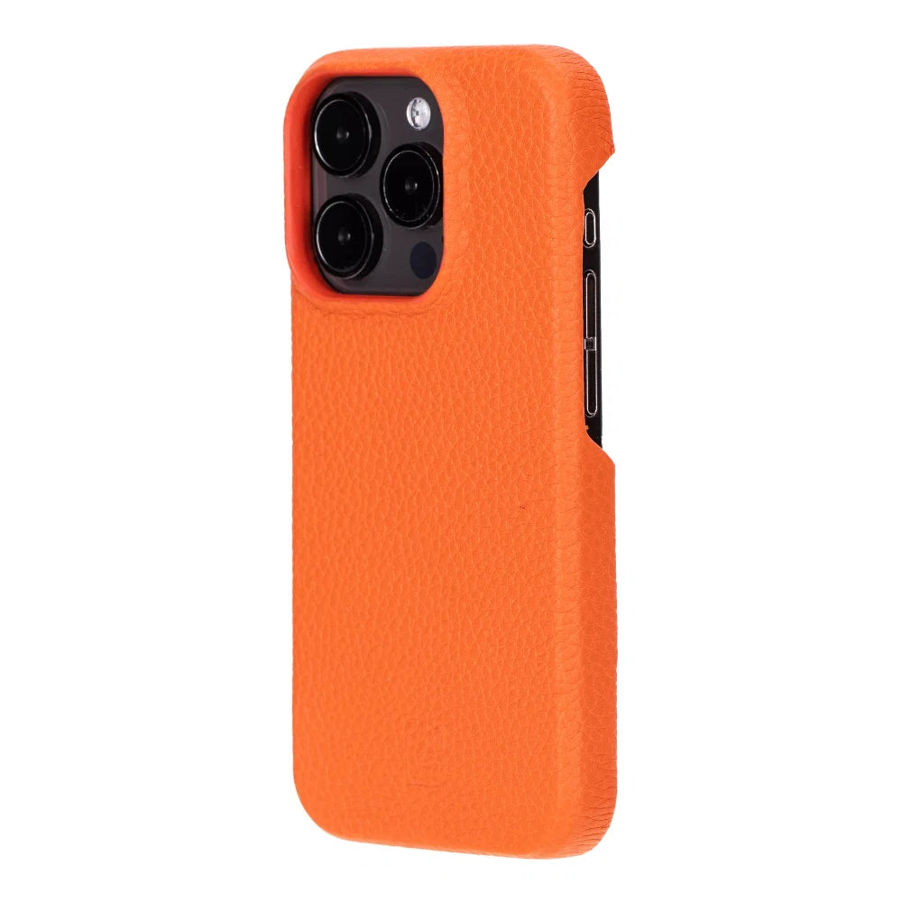Bouletta Apple iPhone 15 Series Full Leather Coating Back Cover