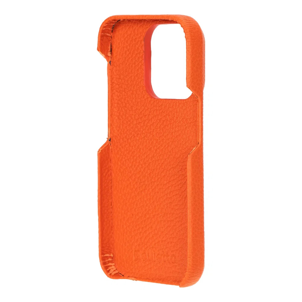 Bouletta Apple iPhone 15 Series Full Leather Coating Back Cover