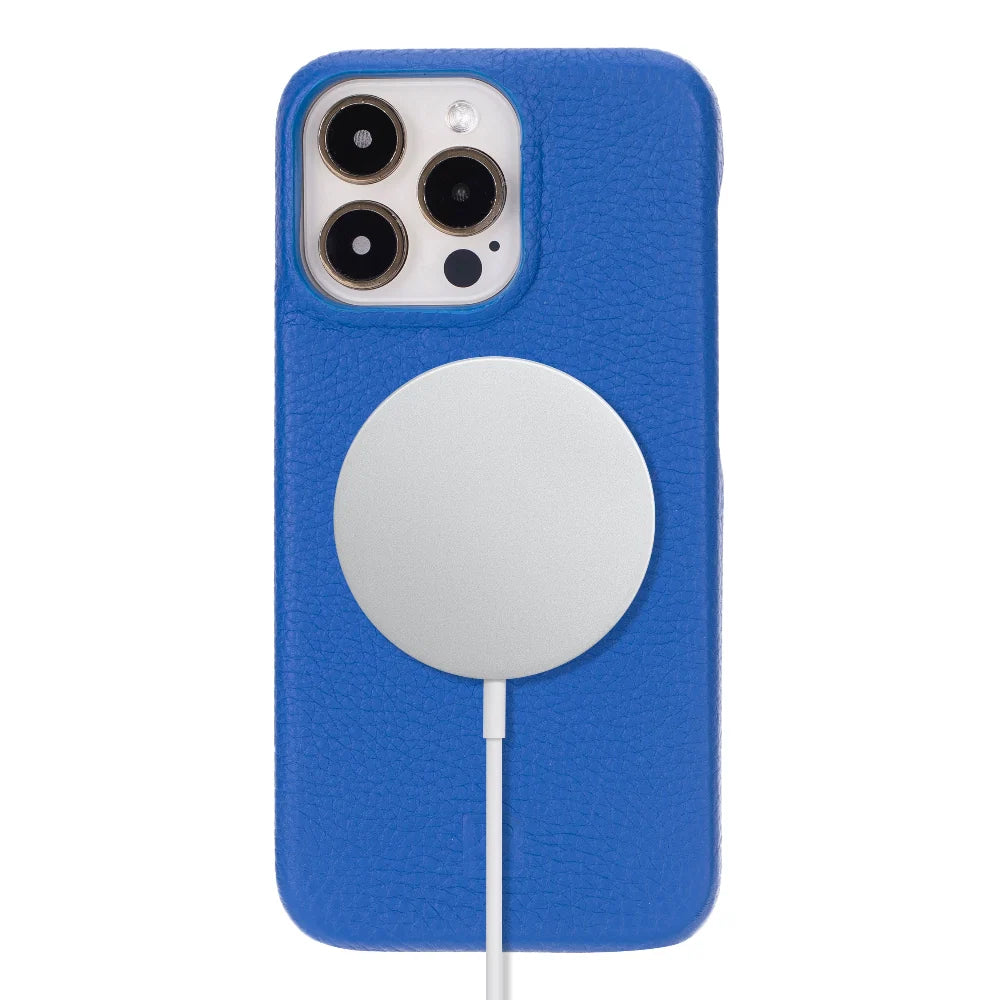 Bouletta Apple iPhone 15 Series Full Leather Coating Back Cover
