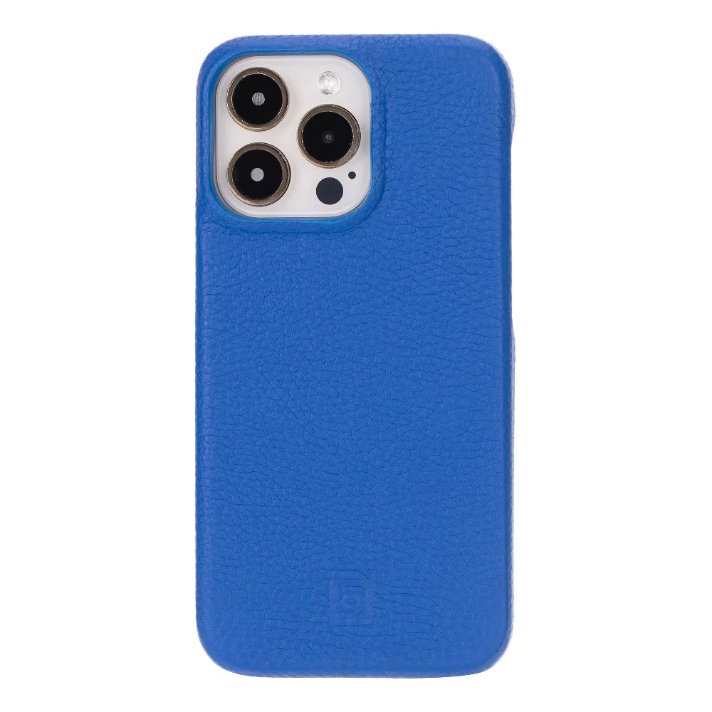 Bouletta Apple iPhone 15 Series Full Leather Coating Back Cover