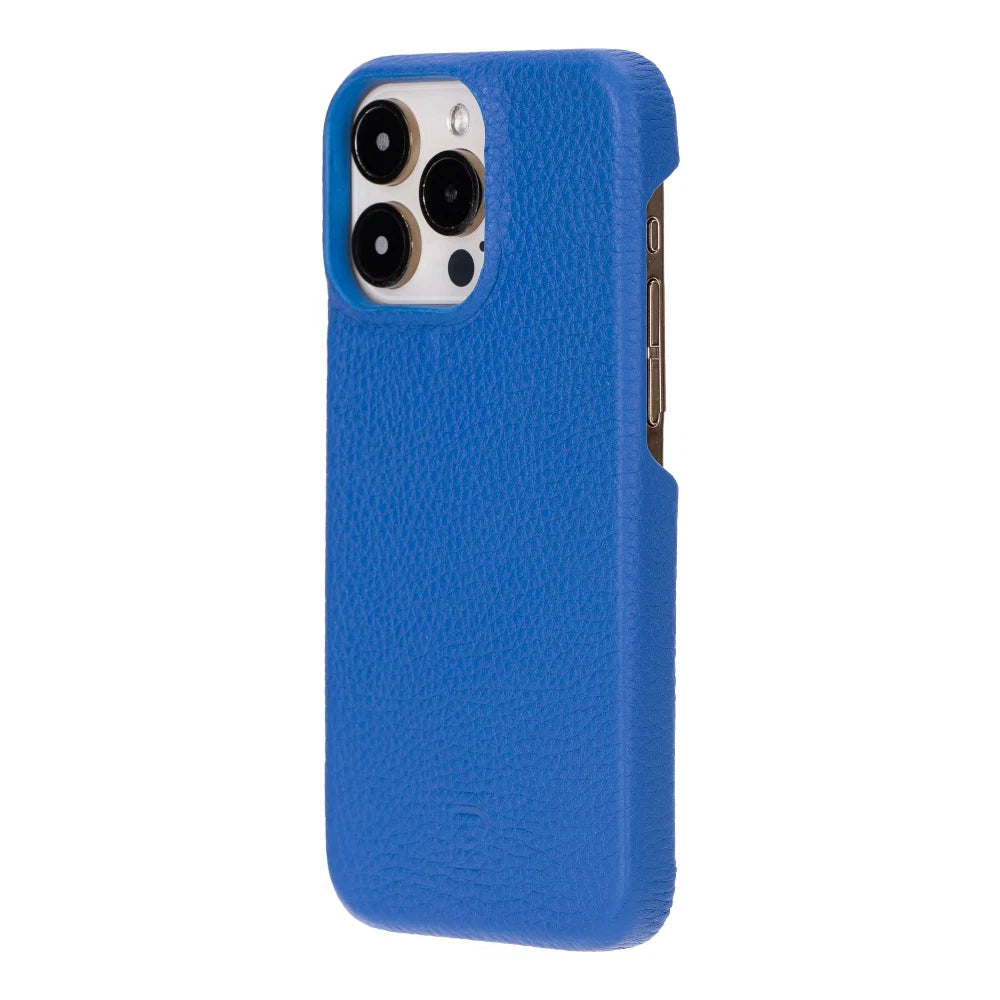 Bouletta Apple iPhone 15 Series Full Leather Coating Back Cover