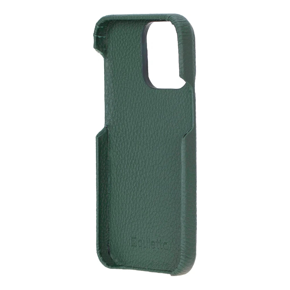 Bouletta Apple iPhone 15 Series Full Leather Coating Back Cover