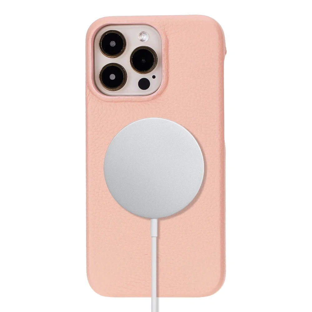 Bouletta Apple iPhone 15 Series Full Leather Coating Back Cover