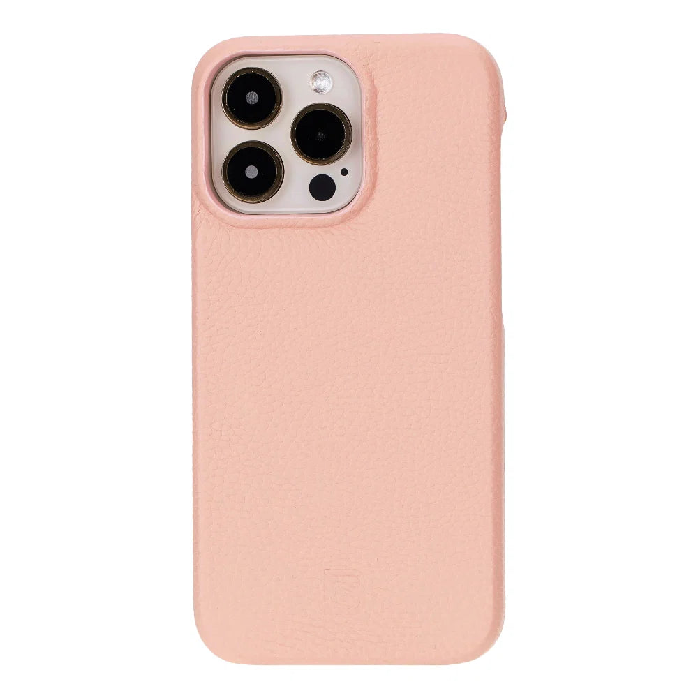 Bouletta Apple iPhone 15 Series Full Leather Coating Back Cover