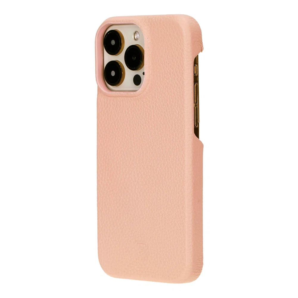 Bouletta Apple iPhone 15 Series Full Leather Coating Back Cover