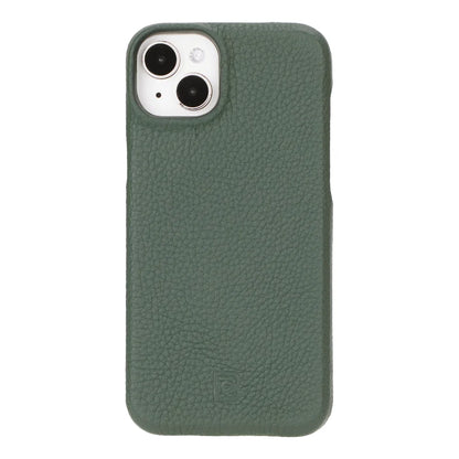 Bouletta Apple iPhone 15 Series Full Leather Coating Back Cover