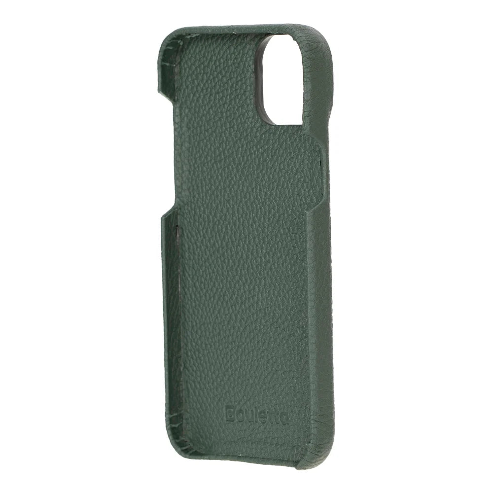 Bouletta Apple iPhone 15 Series Full Leather Coating Back Cover
