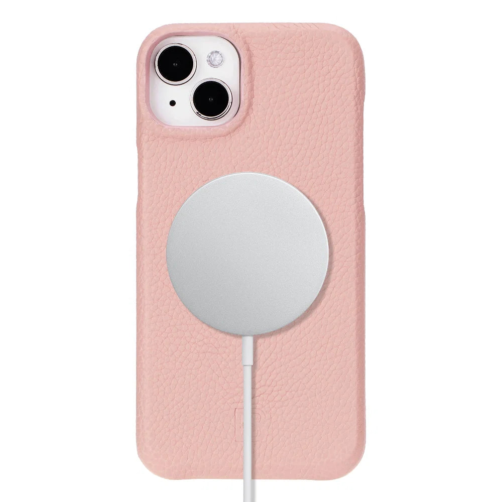 Bouletta Apple iPhone 15 Series Full Leather Coating Back Cover