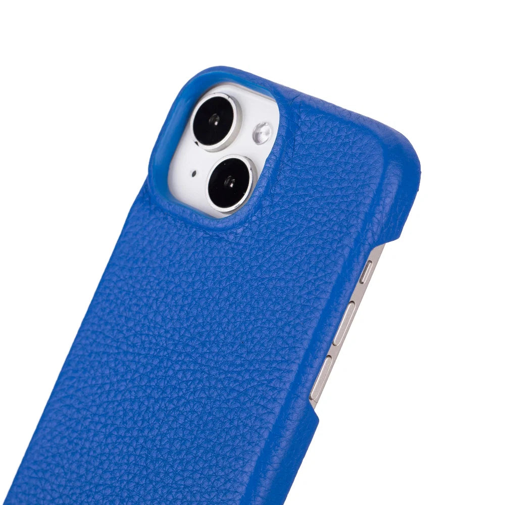 Bouletta Apple iPhone 15 Series Full Leather Coating Back Cover