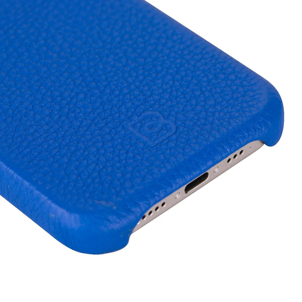 Bouletta Apple iPhone 15 Series Full Leather Coating Back Cover