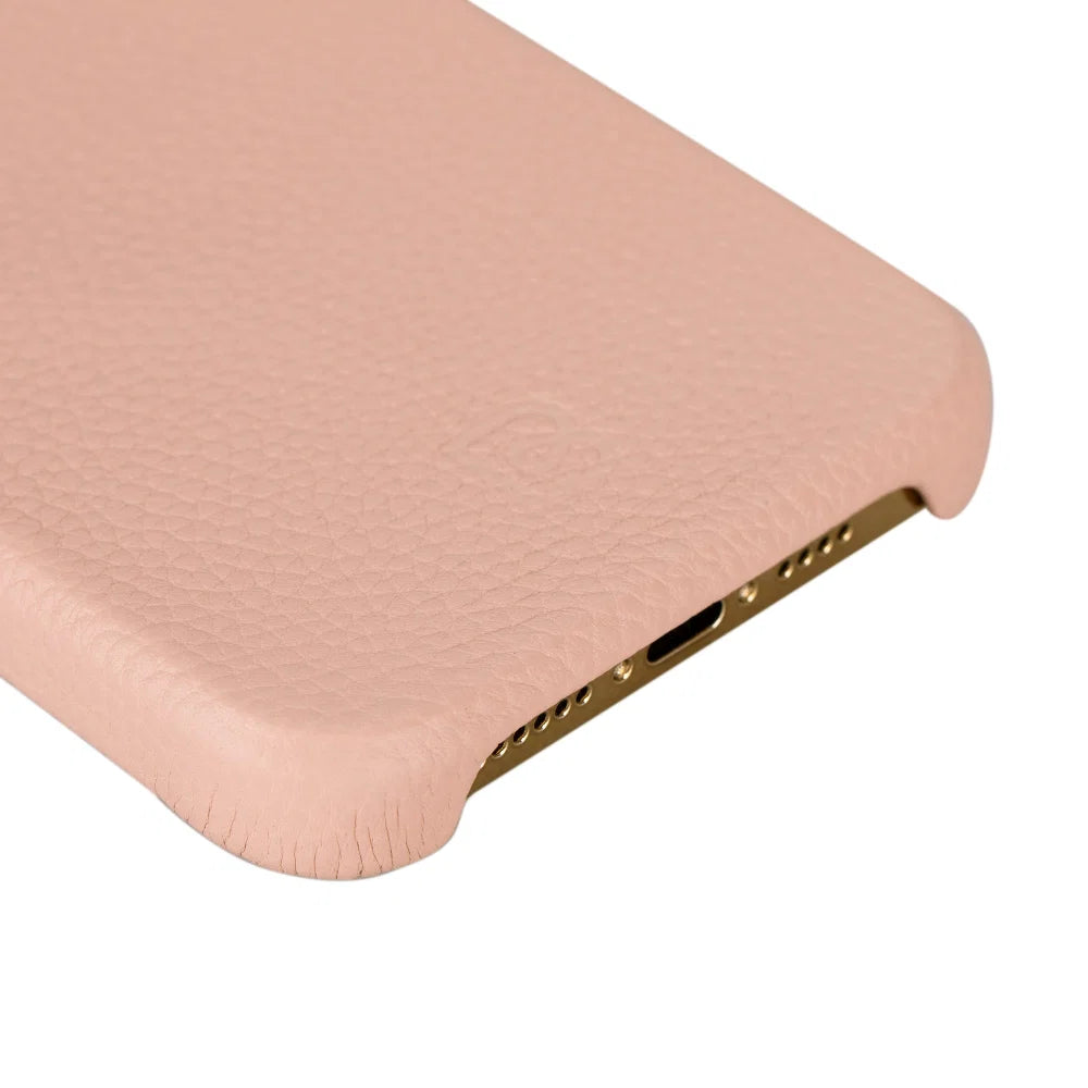 Bouletta Apple iPhone 15 Series Full Leather Coating Back Cover