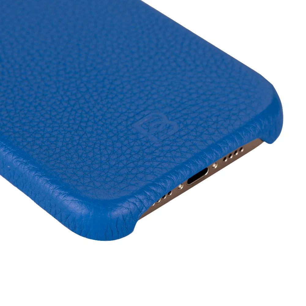 Bouletta Apple iPhone 15 Series Full Leather Coating Back Cover