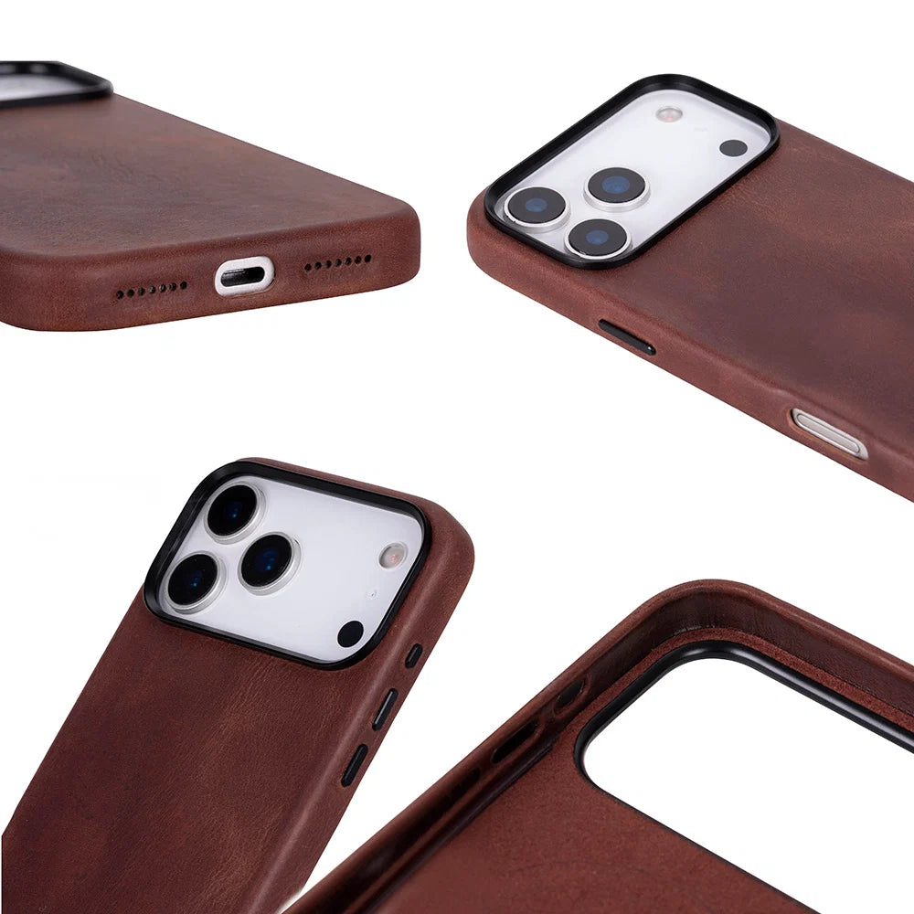 Prestige iPhone 17 Pro Leather Case