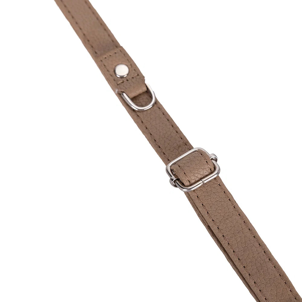 FlexGo PU Leather Phone Strap & Wallet Set – Clip-On Flex