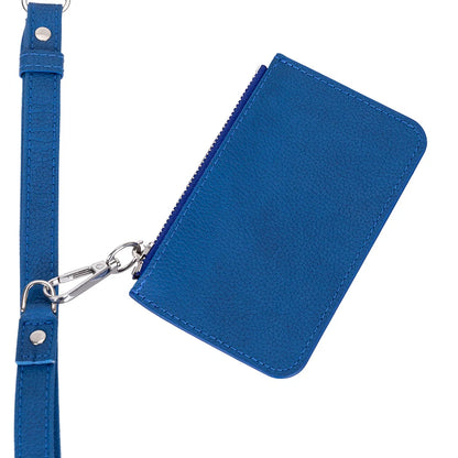 FlexGo PU Phone Strap & Detachable Wallet Set