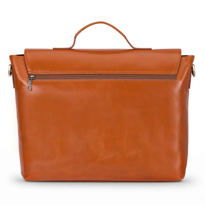 Olympus Leather Laptop Briefcase – 13 to 17 Inch