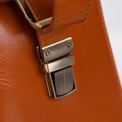 Olympus Leather Laptop Briefcase – 13 to 17 Inch