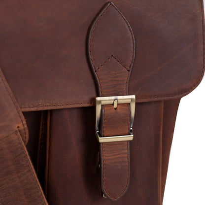 Olympus Leather Laptop Briefcase – 13 to 17 Inch