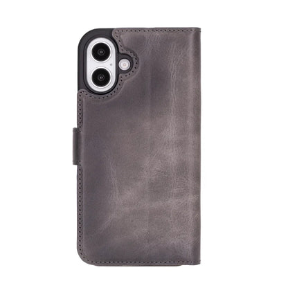 Magic iPhone 16 Detachable Leather Wallet Case – Expanded Palette