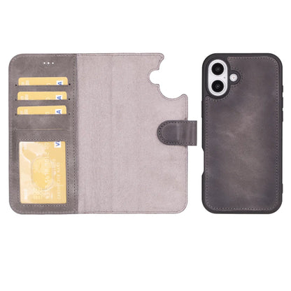 Magic iPhone 16 Detachable Leather Wallet Case – Expanded Palette