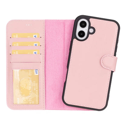 Magic iPhone 16 Plus Detachable Leather Wallet Case – Expanded Palette