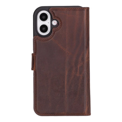 Magic iPhone 16 Detachable Leather Wallet Case – Expanded Palette