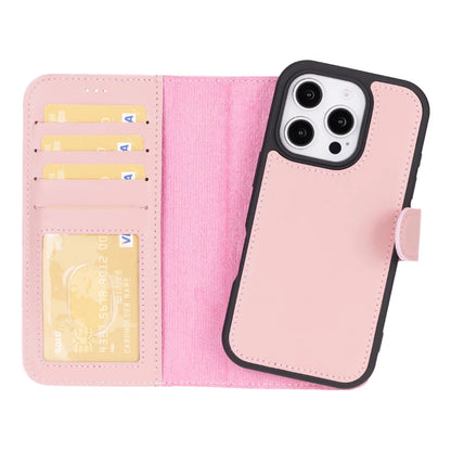 Magic iPhone 16 Pro Detachable Leather Wallet Case – Expanded Palette