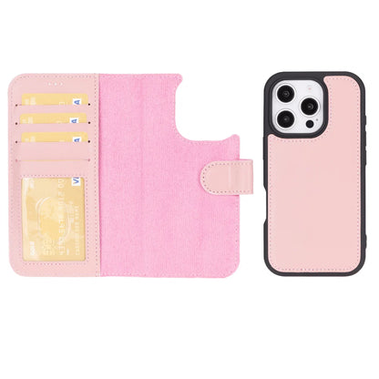 Magic iPhone 16 Pro Detachable Leather Wallet Case – Expanded Palette