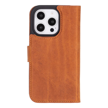 Magic iPhone 16 Pro Detachable Leather Wallet Case – Expanded Palette