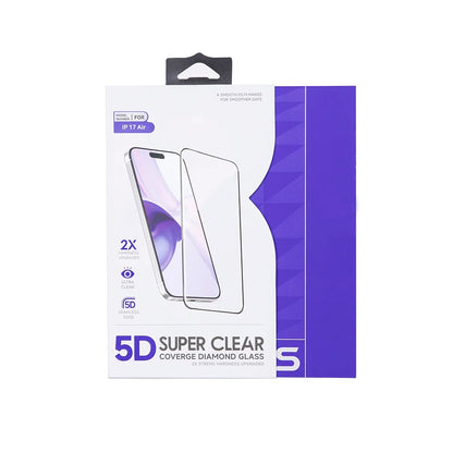 5D Tempered Glass Screen Protector for iPhone 17 & 18 Series