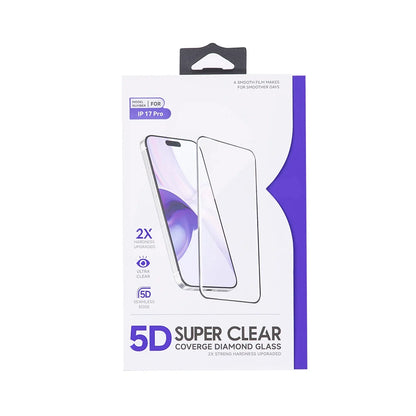 5D Tempered Glass Screen Protector for iPhone 17 & 18 Series