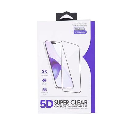5D Tempered Glass Screen Protector for iPhone 17 & 18 Series