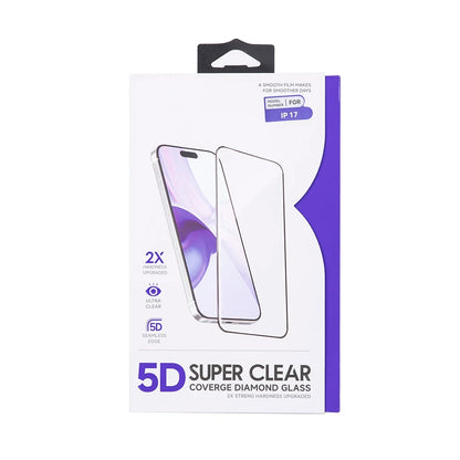 5D Tempered Glass Screen Protector for iPhone 17 & 18 Series