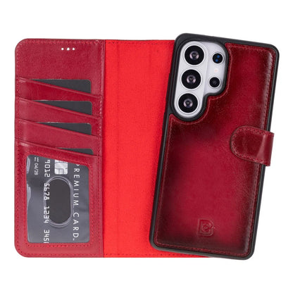 Magic Samsung Galaxy S26 Ultra Detachable Leather Wallet Case – Expanded Palette
