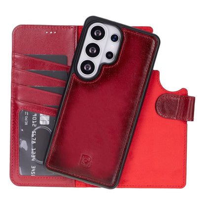 Magic Samsung Galaxy S26 Ultra Detachable Leather Wallet Case – Expanded Palette