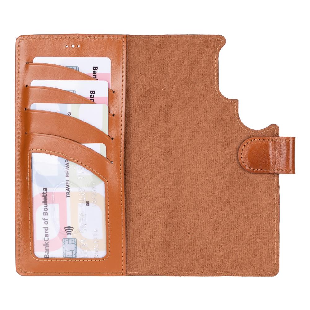 Magic Samsung Galaxy S25 Ultra Leather Detachable Wallet Case